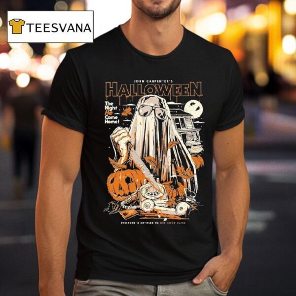 Halloween The Night He Came Home Everyone Is Entitled To One Good Scare Want A Beer Bob T Shirt