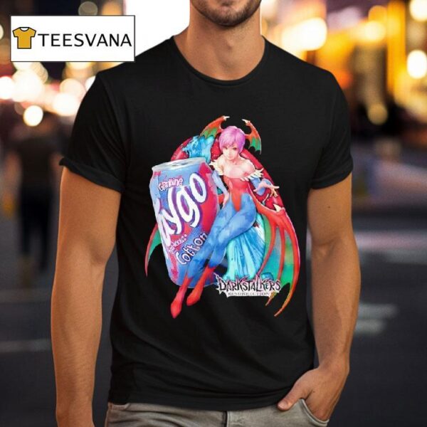 Lilith Genlline Faygo Deelicious Cotton Darkstalkers Reurection T Shirt