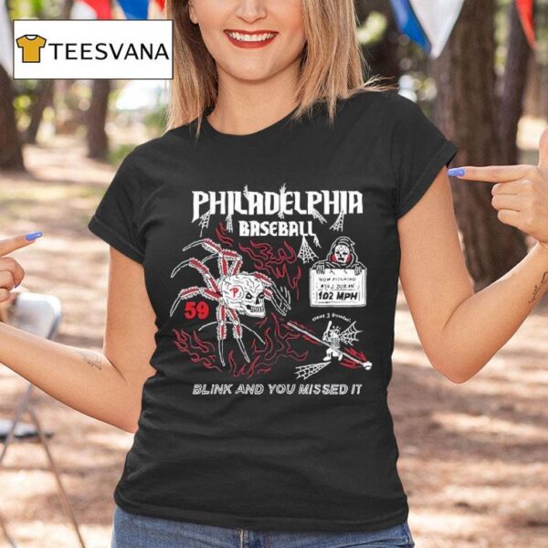 Philadelphia Phillies Durantula Blink And You Missed I T Shirt