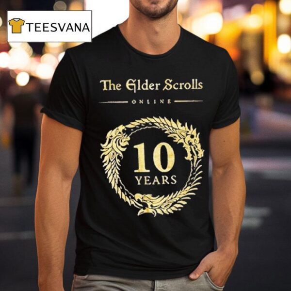 The Elder Scrolls Online Th Anniversary T Shirt