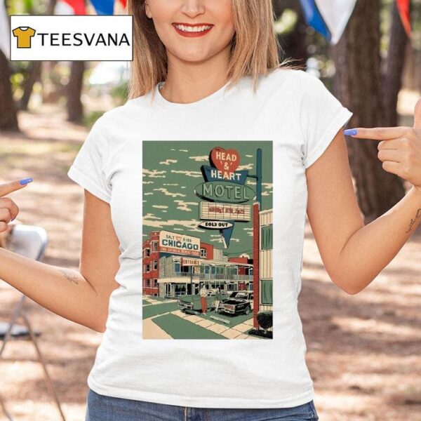 The Head And The Heart August Chicago Il T Shirt