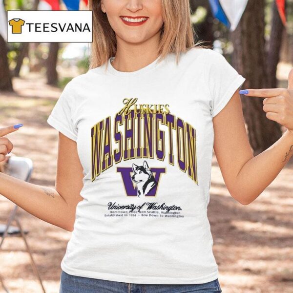 Washington Huskies University Washington T Shirt