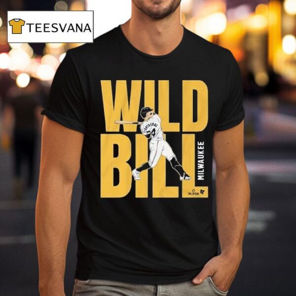William Contreras Wild Bill Milwaukee Brewers T Shirt