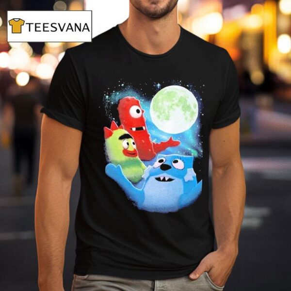 Yo Gabba Gabba Howl At The Moon T Shirt