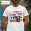 Florida Panthers Stanley Cup Champions Logo Vintage T Shirt