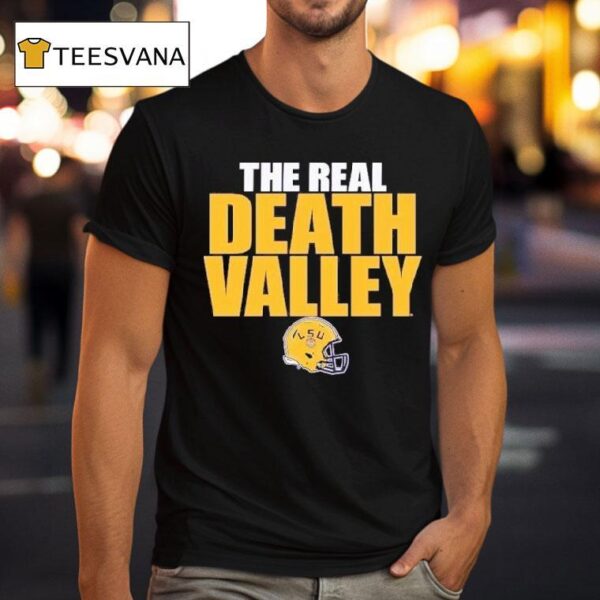 Lsu Tigers The Real Death Valley Helme T Shirt