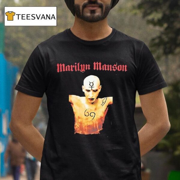 Marilyn Manson Retro T Shirt