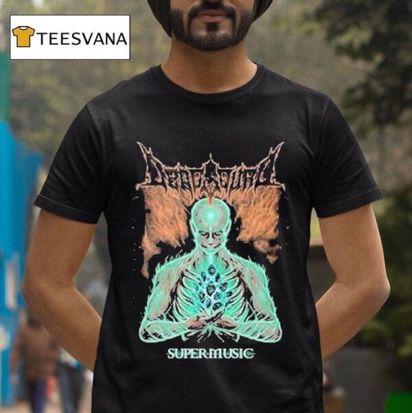 Supermusic X Deadsquad Obsidian Ritual European Tour T Shirt