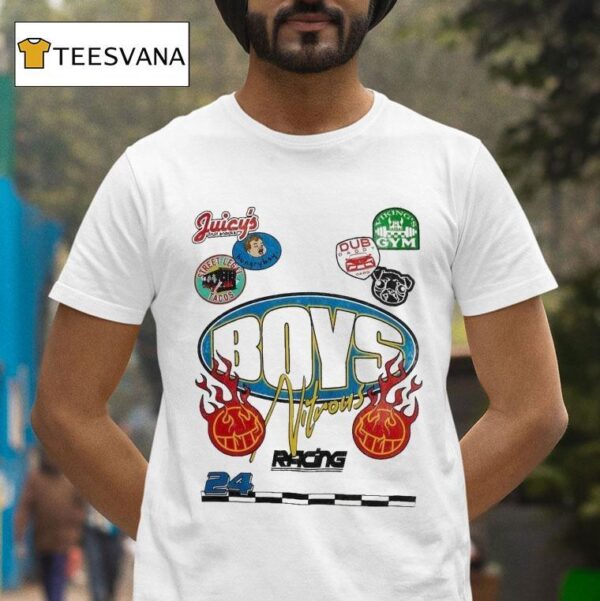 The Boys Nitrous Patches T Shirt