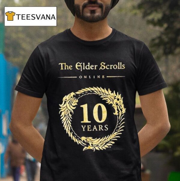 The Elder Scrolls Online Th Anniversary T Shirt