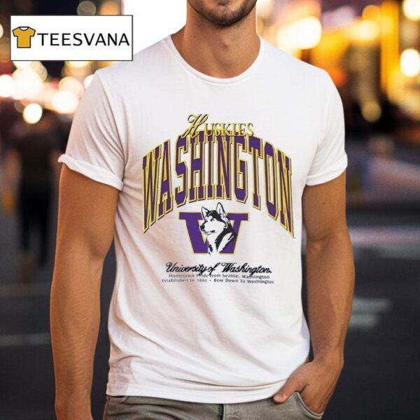 Washington Huskies University Washington T Shirt