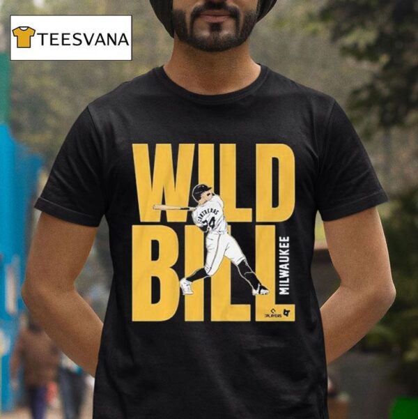 William Contreras Wild Bill Milwaukee Brewers T Shirt