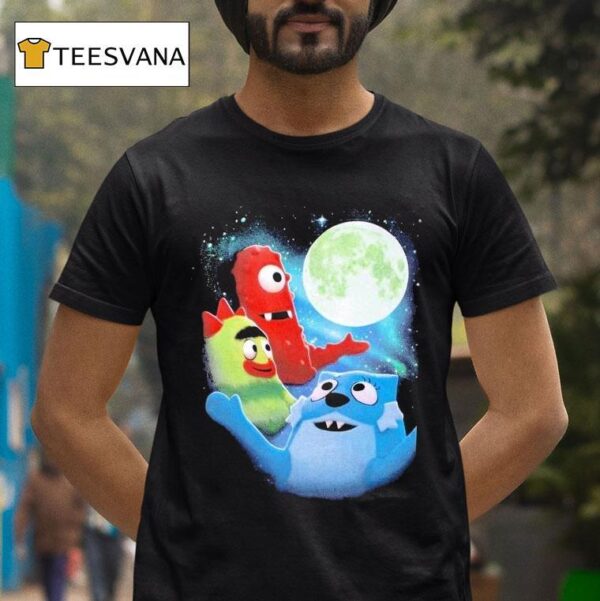 Yo Gabba Gabba Howl At The Moon T Shirt