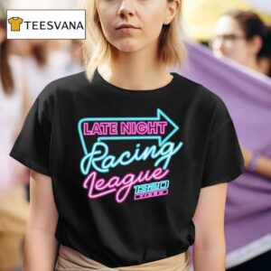 Video Late Night Racing League Neon T Shirt