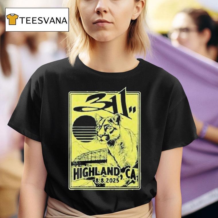   Highland California  Concert At Yaamava Theater At Yaamava Resort And Casino On August  Lion T Shirt