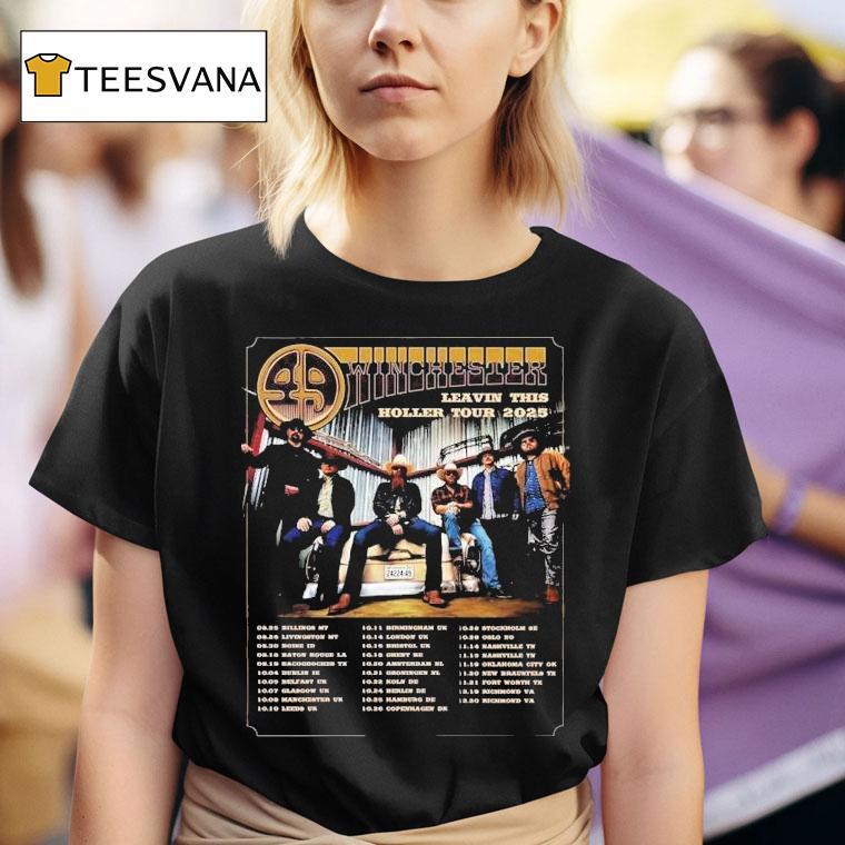  Winchester Leavin This Holler Tour  Dates On August Th In Billings M T Shirt