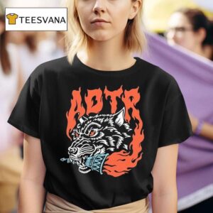A Day To Remember Torch Wolf T Shirt