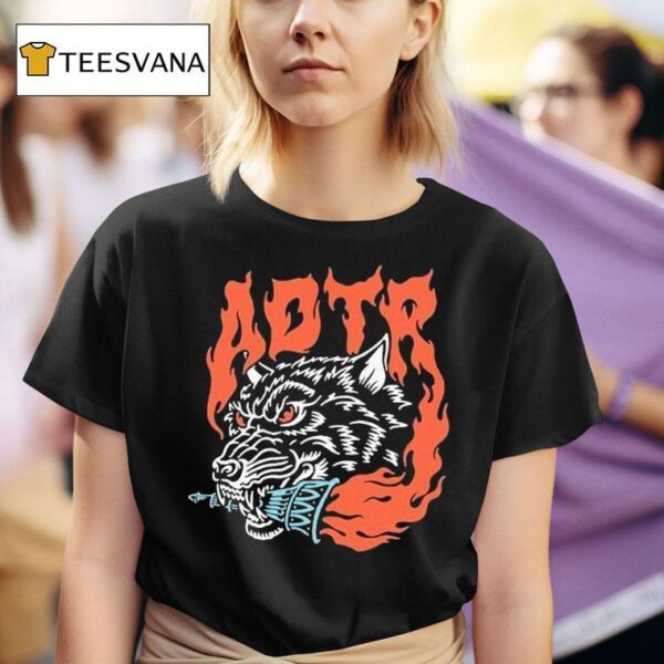 A Day To Remember Torch Wolf T Shirt