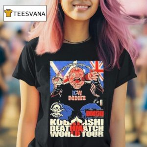 Abdullah Kobayashi Icw Nhb X Dmdu X Bgw Death Match World Tour T Shirt