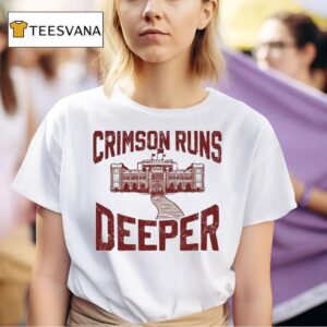 Alabama Crimson Tide Crimson Runs Deeper T Shirt