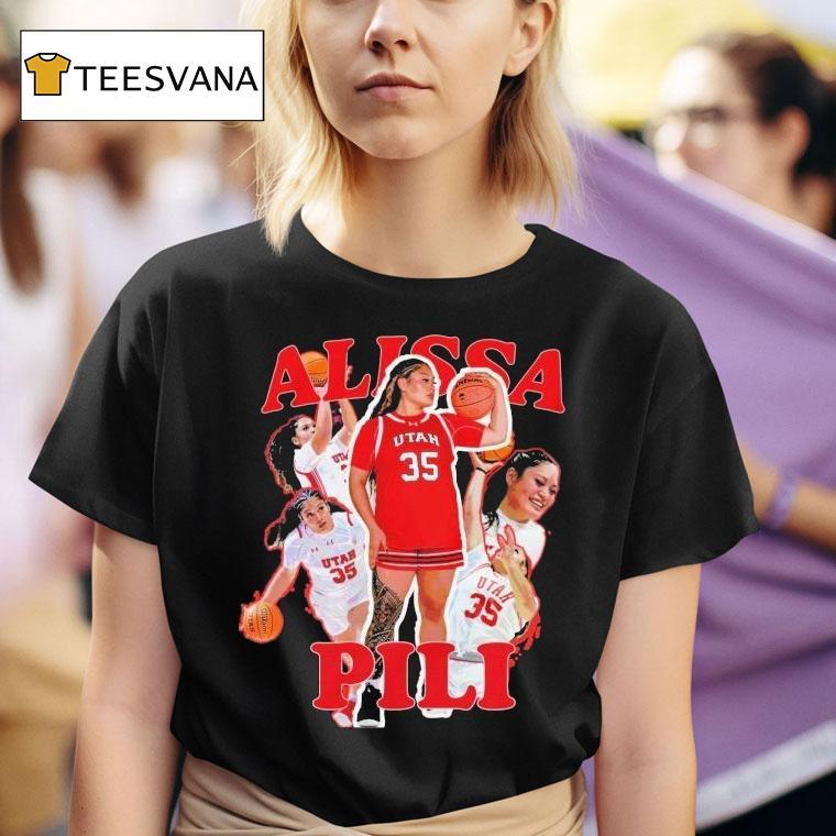  Alissa Pili Utah Utes Women S Basketball T Shirt