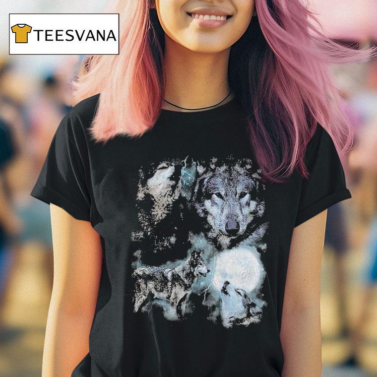  Alveus Sanctuary Wolf Acid T Shirt