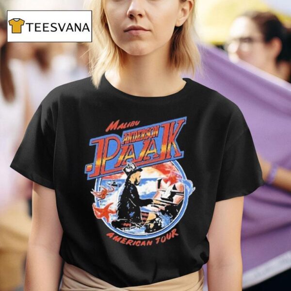 Anderson Paak Malibu American Tour T Shirt