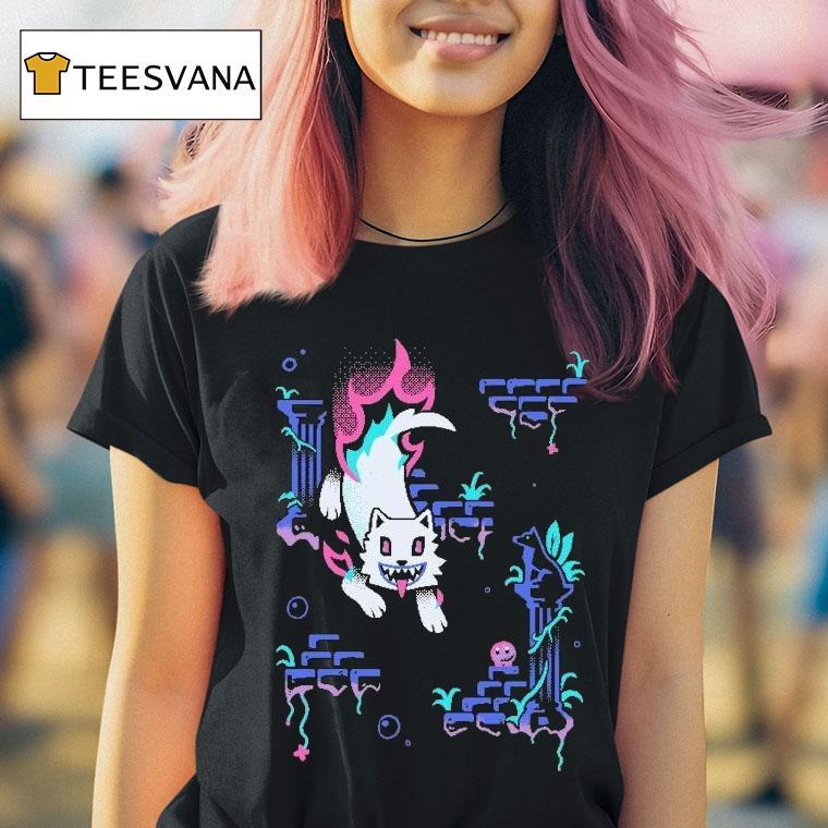  Animal Well Ghost Chase T Shirt