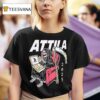 Attila Pizza Grim Reaper Sofa T Shirt