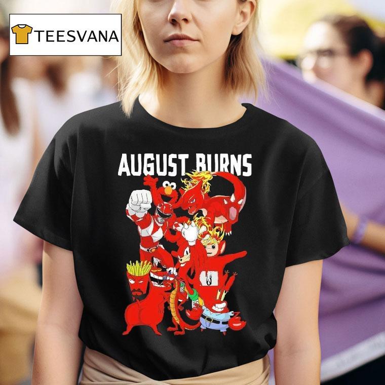  August Burns Red Red Characters T Shirt