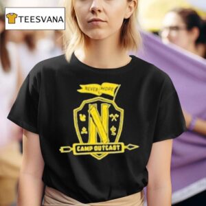 Barry Dort Wednesday Season Nevermore Camp Outcas T Shirt