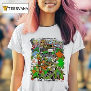 Be Out Day Atlanta Year Anniversary Colorful Even T Shirt