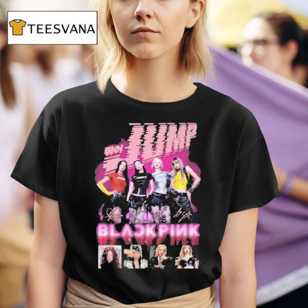 Blackpink Jump Signatures T Shirt