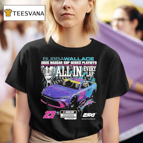 Bubba Wallace Xi Racing Nascar Cup Series Playoffs Columbia T Shirt