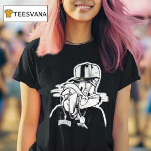 Bugs Bunny Hoesmad Rhinestone Looney Tunes T Shirt