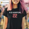 Cade Horton K D Horton Chicago Cubs T Shirt