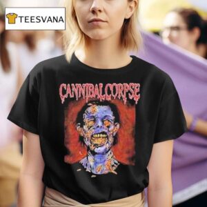 Cannibal Corpse Skull Full Of Maggots T Shirt
