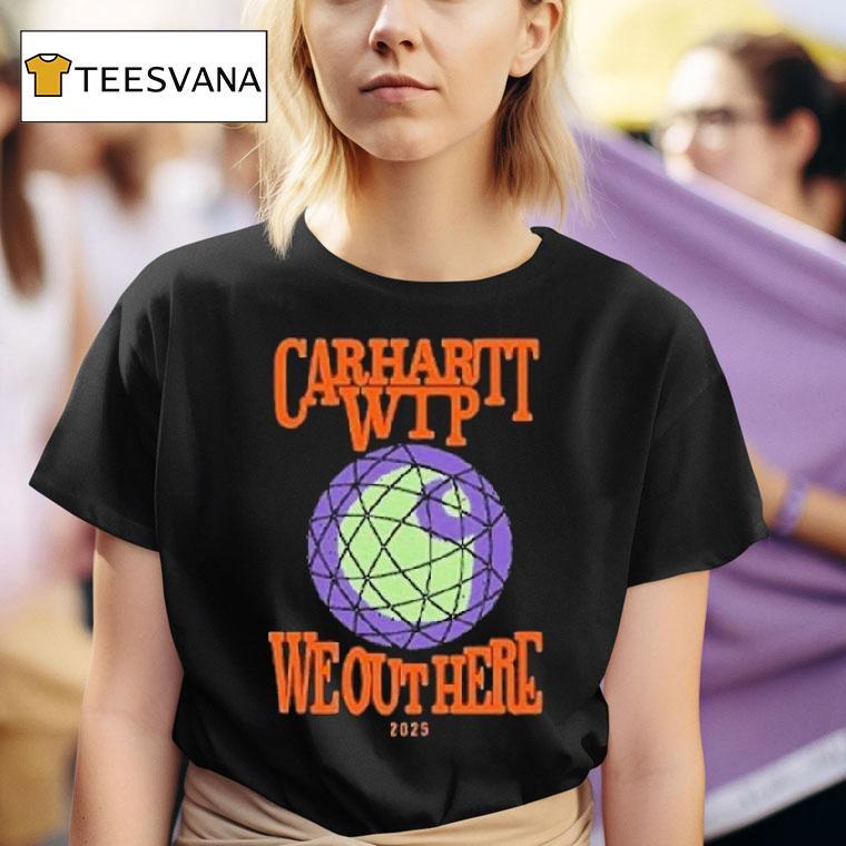  Carhartt Wip We Out Here  T Shirt