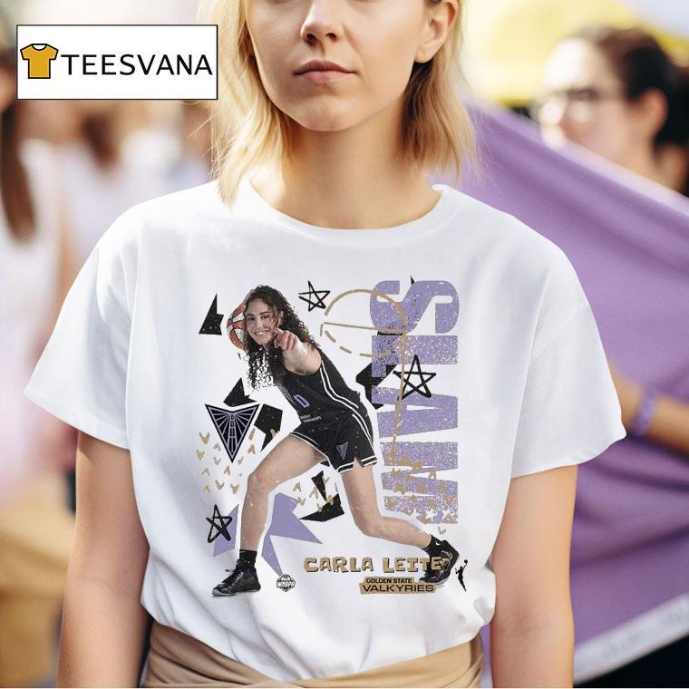  Carla Leite Slam Golden State Valkyries Wnbpa T Shirt