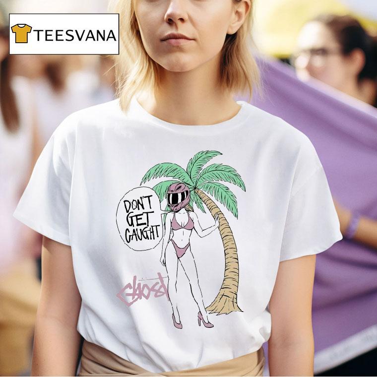  Channel  Don T Get Caught Palm Angels T Shirt