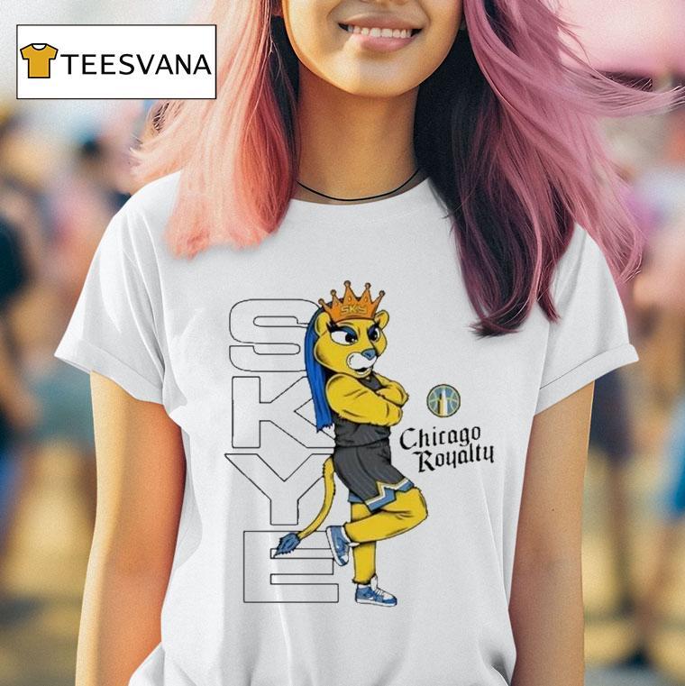  Chicago Sky Skye Royalty Chicago Masco T Shirt