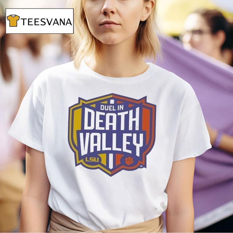  Clemson Tigers Vs Lsu Tigers Champion Duel In Death Valley T Shirt