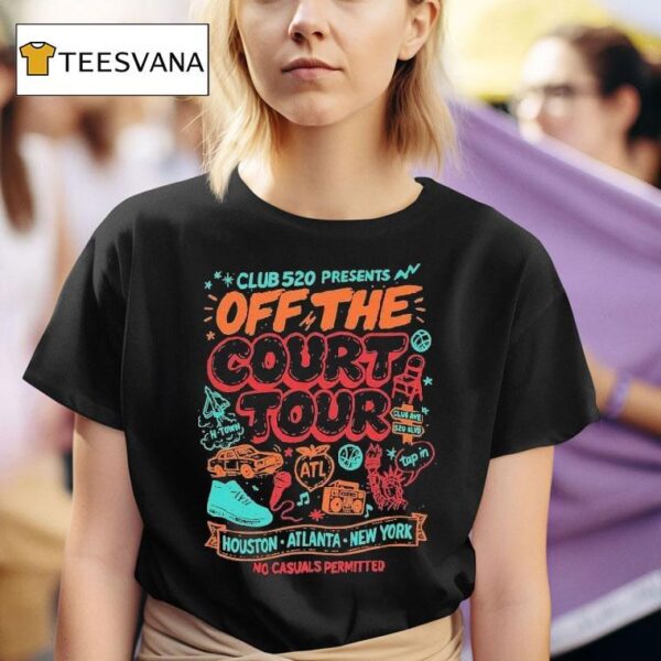 Club Off The Court Tour No Casuals Permitted T Shirt