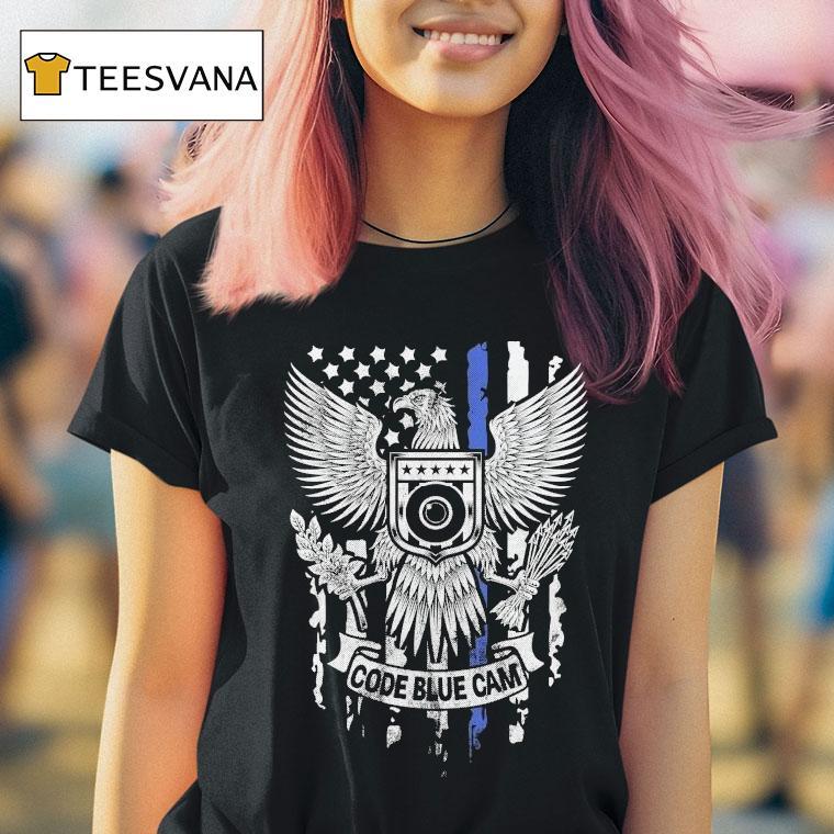  Code Blue Cam Eagle T Shirt