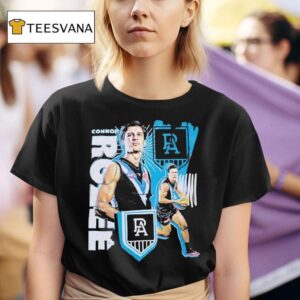 Connor Rozee Port Adelaide Fc T Shirt