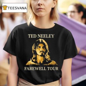 Cynthia Erivo Wearing Ted Neeley Farewell Tour T Shirt