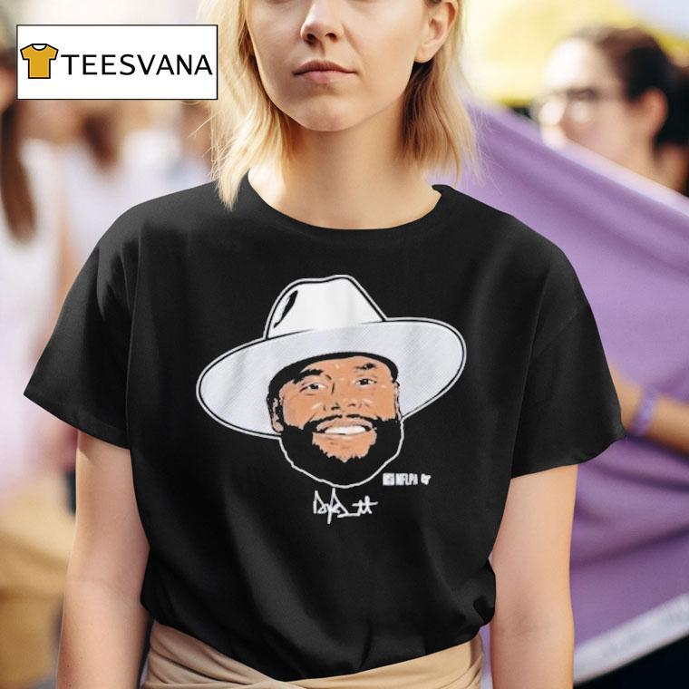 Dak Prescott Swag Head Dallas Cowboys Samantha T Shirt