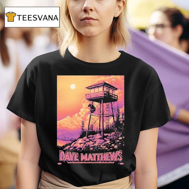  Dave Matthews Band Big Sky Montana Night  Venue At Big Sky Events Arena On August   T Shirt