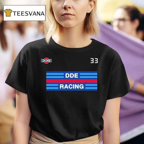 Dde Racing Garage Stripes And Speed T Shirt