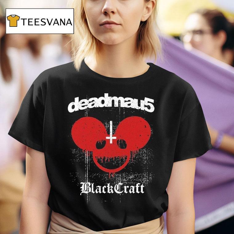  Deadmau X Blackcraft Blood Mau T Shirt